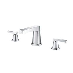 Three Hole 8" Widespread Two Handle Bathroom Faucet