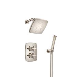 Two Output Shower Set With Shower Head And Hand Held