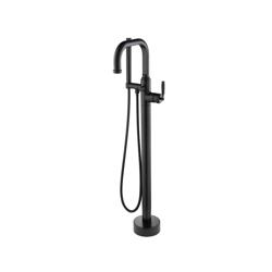 Freestanding Floor Mount Bathtub / Tub Filler With Hand Shower