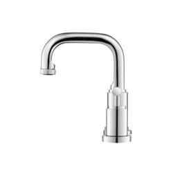 Three Hole 8" Widespread Two Handle Bathroom Faucet