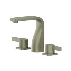 Three Hole 8" Widespread Two Handle Bathroom Faucet