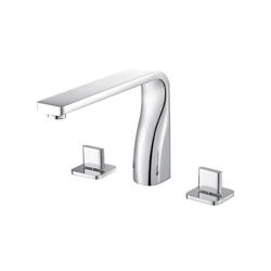 3 Hole Deck Mount Roman Tub Faucet