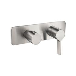 3/4" Horizontal Thermostatic Shower Valve % Trim - 1 Ouptut