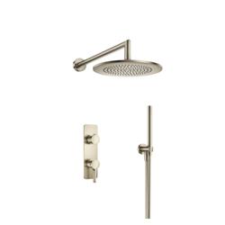 Two Output Shower Set With Shower Head And Hand Held