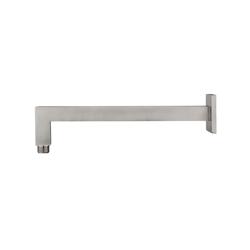 Wall Mount Square Shower Arm - 12" (300mm) - With Flange