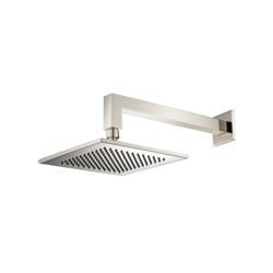 8" Solid Brass Showerhead / Rainhead With 12" Wall Mount Shower Arm