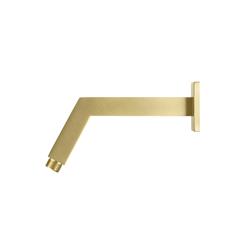 Square Shower Arm With Flange - 7" - With Flange