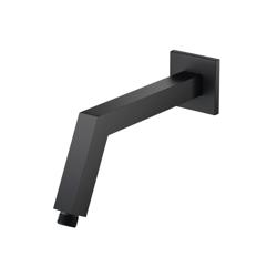 Square Shower Arm With Flange - 10" - With Flange