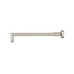 Wall Mount Round Shower Arm - 16" (400mm) - With Flange