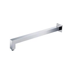 Wall Mount Square Shower Arm - 20" - With Flange