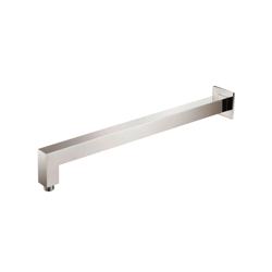 Wall Mount Square Shower Arm - 20" - With Flange