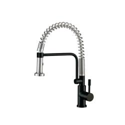 Caso - Semi-Professional Dual Spray Stainless Steel Kitchen Faucet With Pull Out