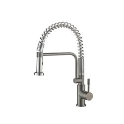 Caso - Semi-Professional Dual Spray Stainless Steel Kitchen Faucet With Pull Out