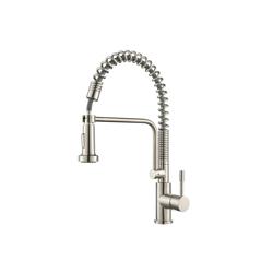 Caso - Semi-Professional Dual Spray Stainless Steel Kitchen Faucet With Pull Out