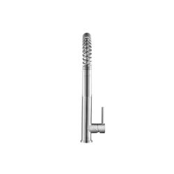 Dixie - Semi-Professional Dual Spray Stainless Steel Kitchen Faucet With Pull Out