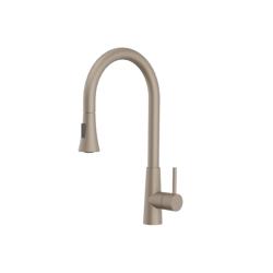 Zest - Dual Spray Stainless Steel Kitchen Faucet With Pull Out