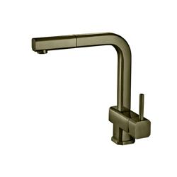 Cito - Dual Spray Stainless Steel Kitchen Faucet With Pull Out