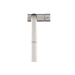 Cito - Dual Spray Polished Steel Kitchen Faucet With Pull Out