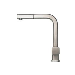 Cito - Dual Spray Stainless Steel Kitchen Faucet With Pull Out