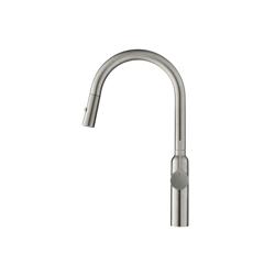 Ziel - Dual Spray Stainless Steel Kitchen Faucet With Pull Out