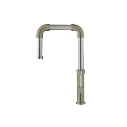 Tanz - Stainless Steel Kitchen Faucet With Side Sprayer