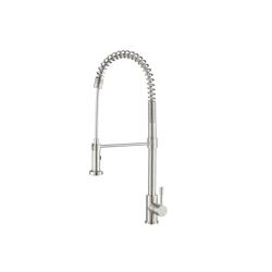 Professio - S - Dual Spray Professional Stainless Steel Kitchen Faucet With Pull Out